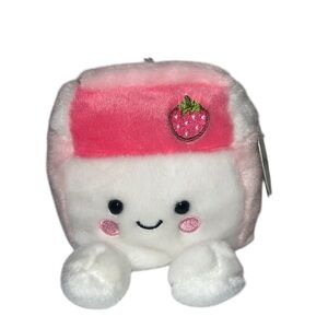 Palm Pals Strawberry Milk Fresa Plush Aurora Kawaii